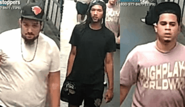 Trio sought after man, 35, stabbed twice in abdomen on Queens subway platform