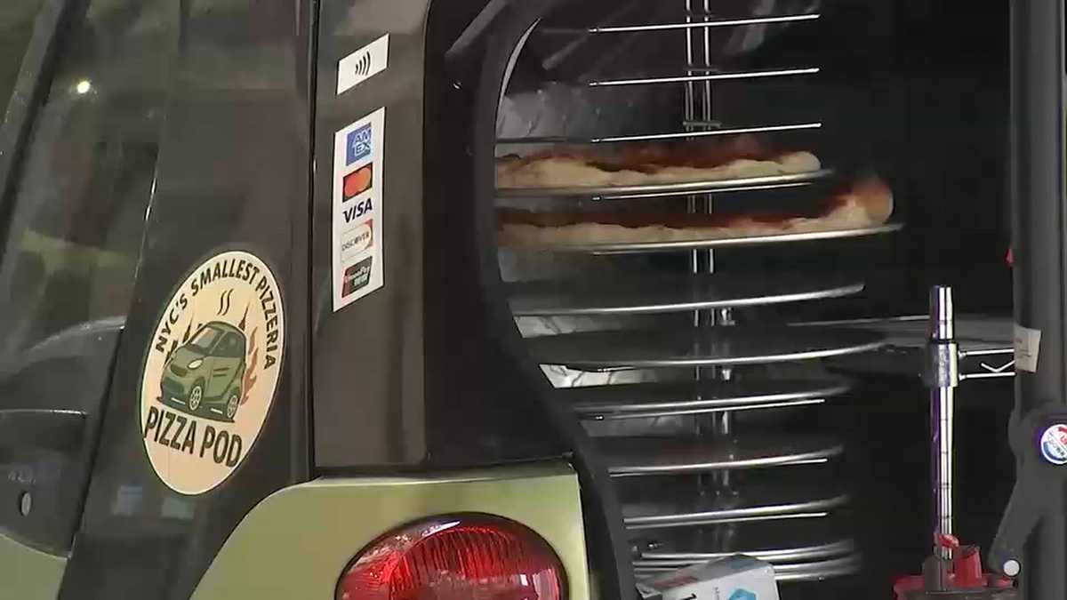 Chef running a tiny NYC pizzeria in the trunk of a car