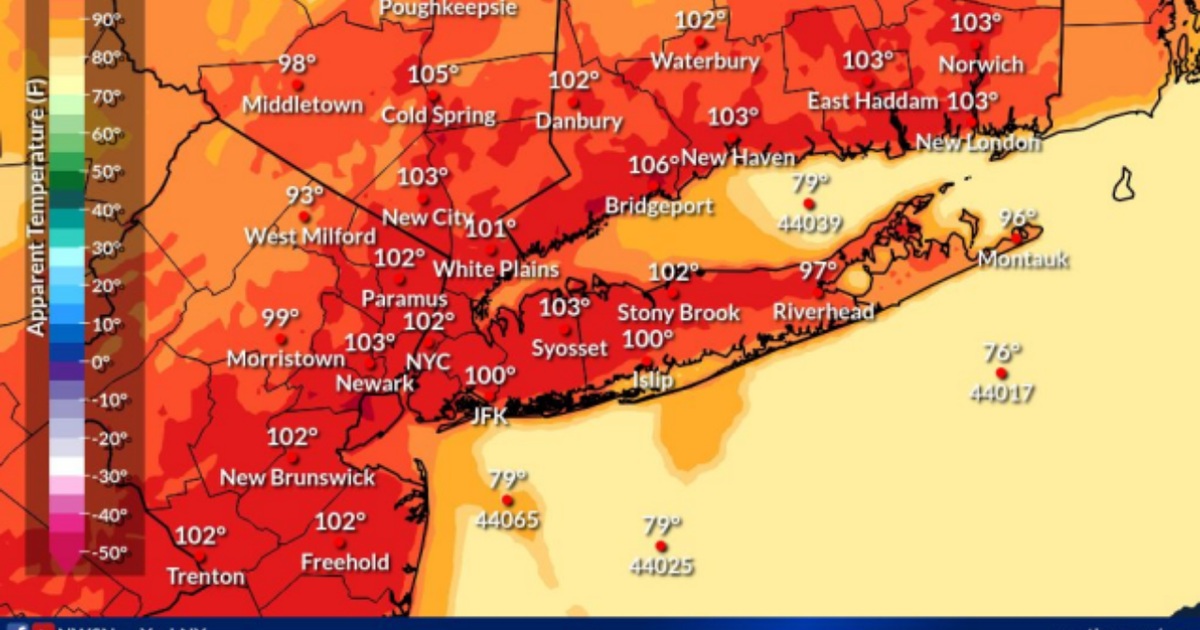 NYC Heat Advisory: Temps could feel like 100+ degrees Thursday