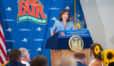 Hochul talks tough on tariffs during opening day of the New York State Fair