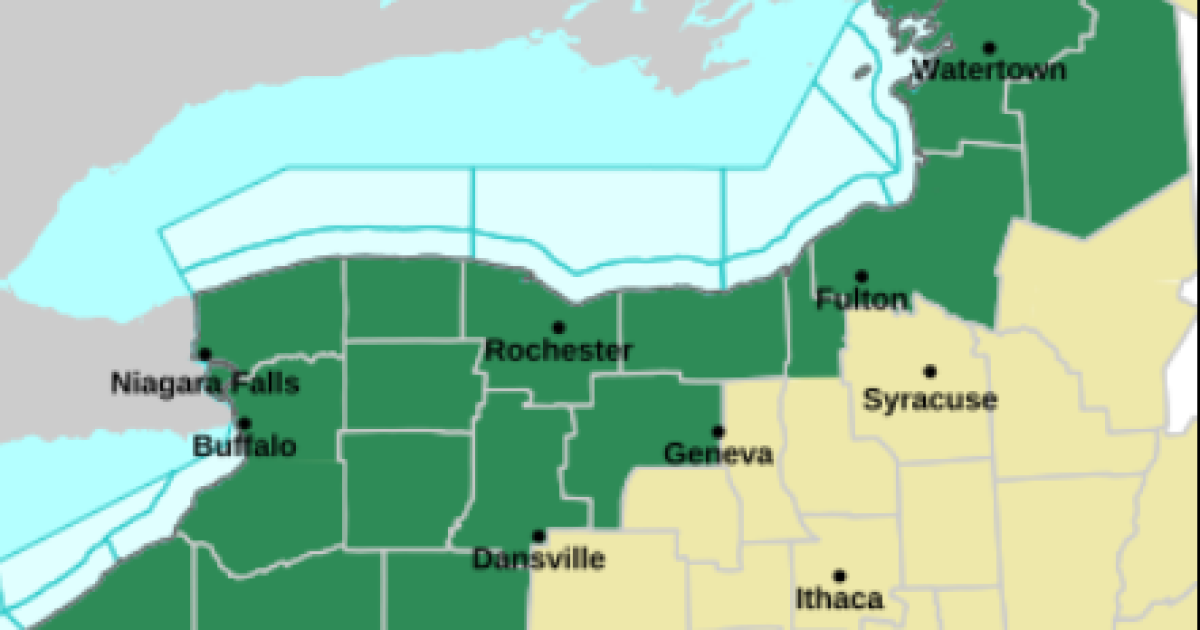 Flood Watch in effect for all of Western New York Sunday