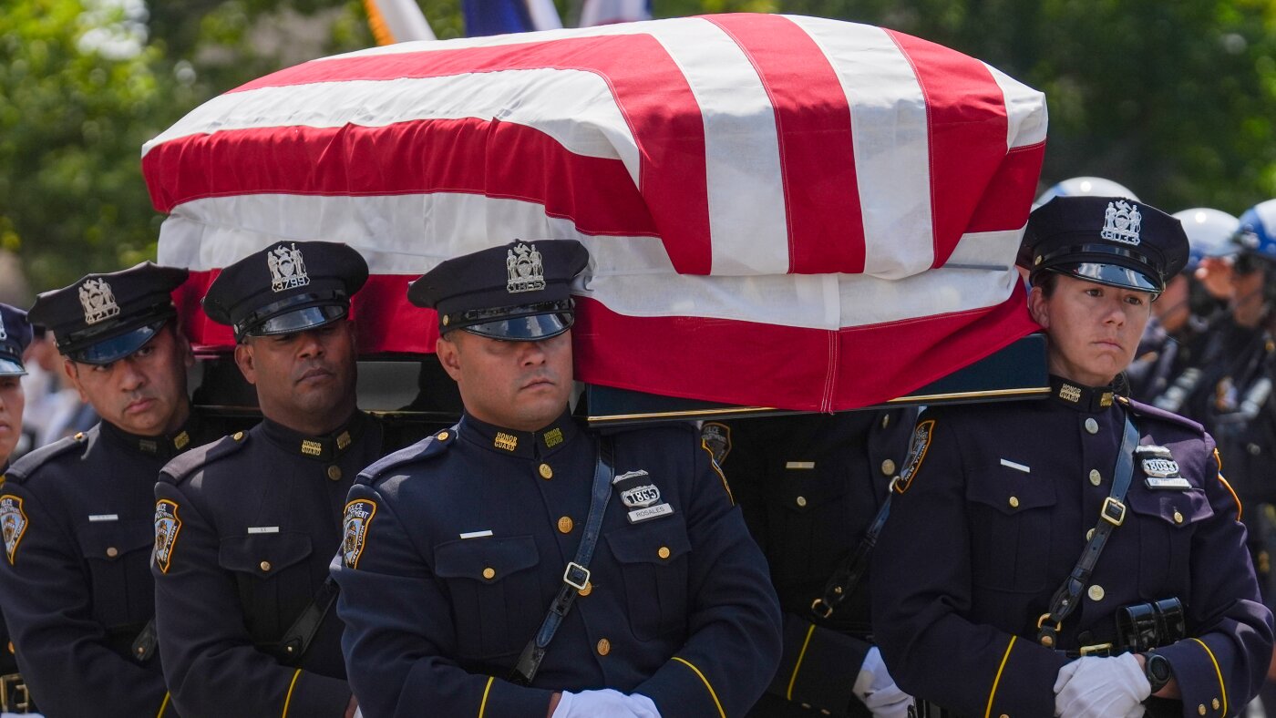 Killed in Iranian missile attack, Staff Sgt. Rampersad laid to rest : NPR