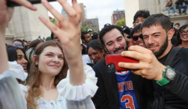 New York City Mayor Mamdani look-alike contest draws crowd