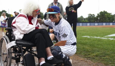 First pitch arrives in Springfield for Women's Pro Baseball League: 'We're ballplayers, too'