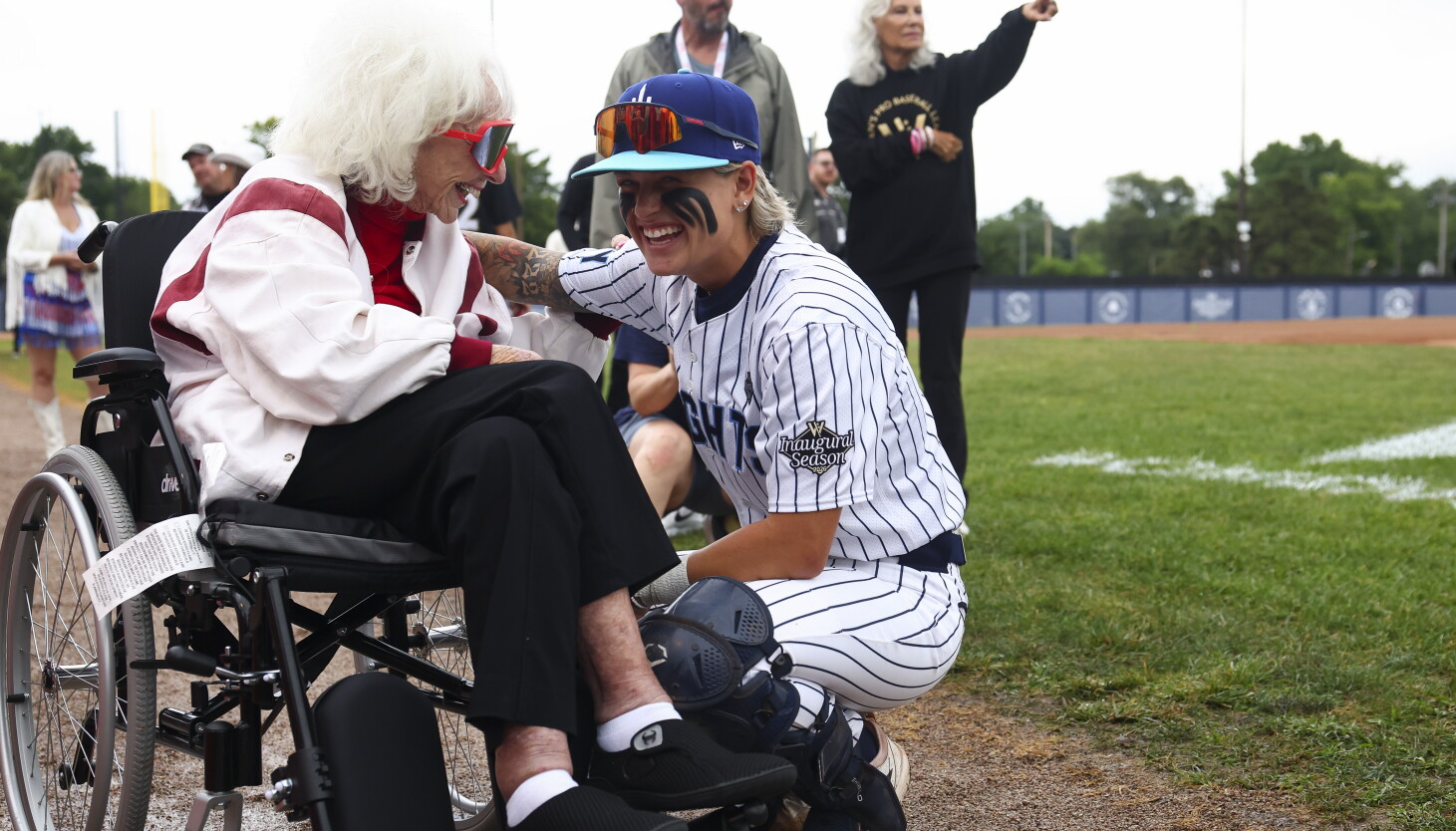 First pitch arrives in Springfield for Women's Pro Baseball League: 'We're ballplayers, too'