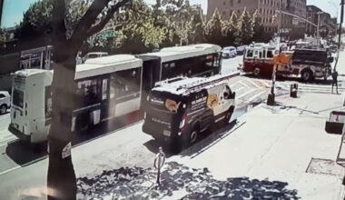 FDNY fire truck, MTA bus crash in Bronx injures 19, including 5 firefighters
