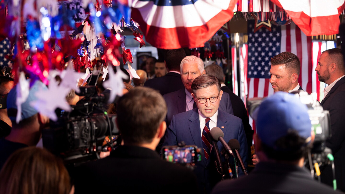 Mike Johnson Finds His Midterms Villain in New York: 'Communists'
