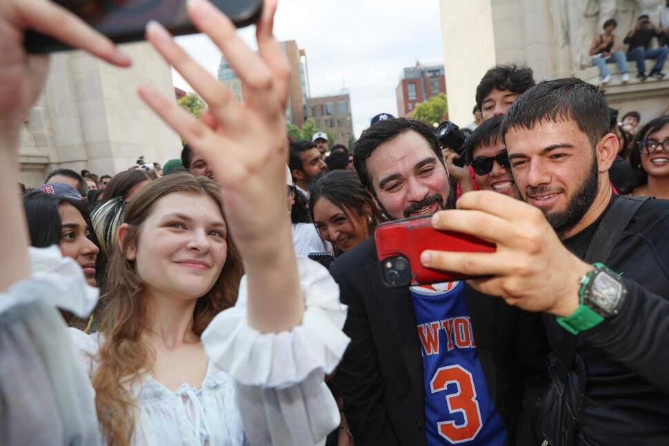 Hundreds Show up to Judge New York City Mayor Zohran Mamdani Look-Alike Contest