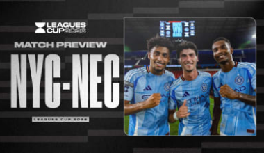 MATCH PREVIEW: New York City FC seeks victory against Necaxa to stay alive in the Leagues Cup