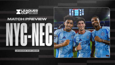 MATCH PREVIEW: New York City FC seeks victory against Necaxa to stay alive in the Leagues Cup