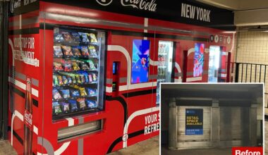 MTA installs vending machines in subways to combat retail vacancies