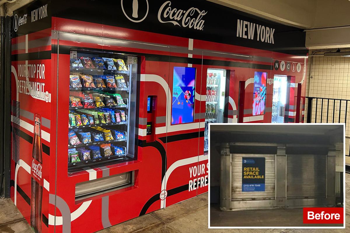 MTA installs vending machines in subways to combat retail vacancies