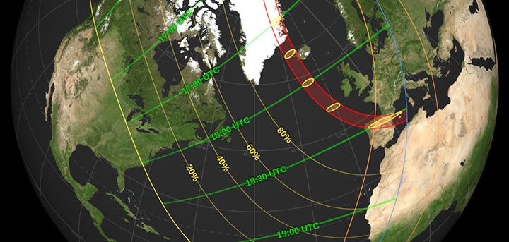 The Evening Sun | Partial Solar Eclipse Visible Across New York State On Wednesday August 12