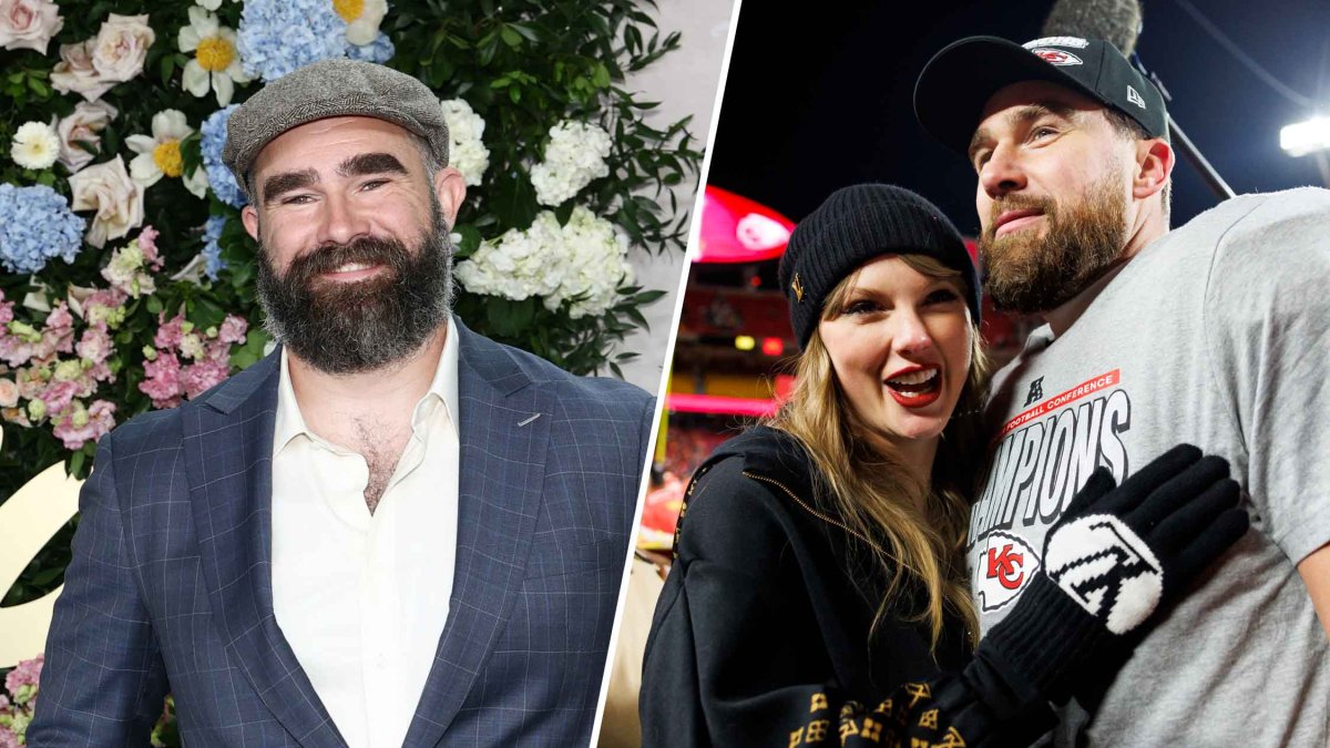 Jason Kelce shares details on Travis and Taylor Swift’s wedding – NBC New York