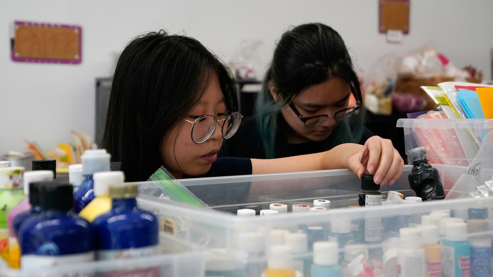 At creative reuse centers, old art supplies get a new life at a fraction of the cost