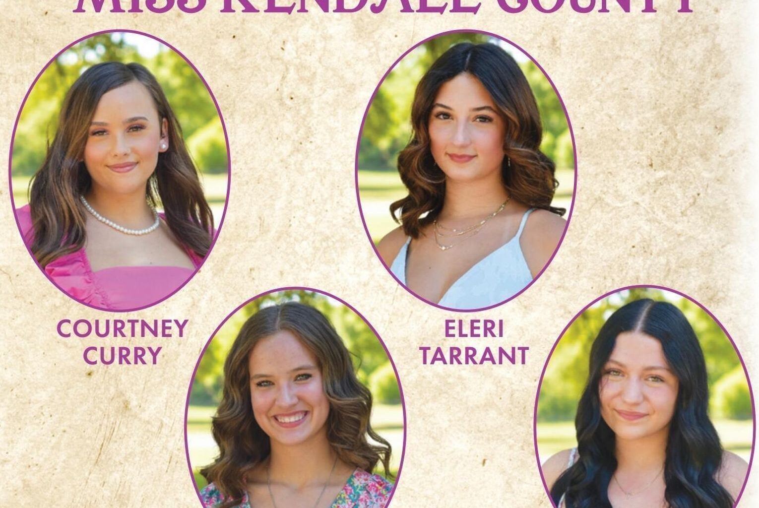 12 vie for Miss Kendall County title, seats on Queen’s Court