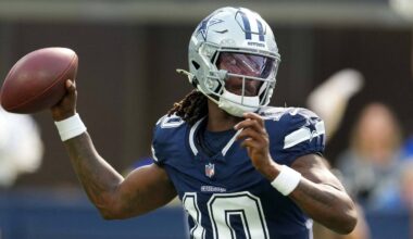 Dallas Cowboys - quarterback Joe Milton III