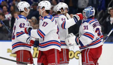 NY Rangers Veteran Predicted To Miss Opening Night Lineup