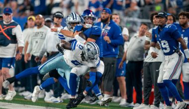 Dallas Cowboys Injury Updates Following Week 1 Loss to New York Giants