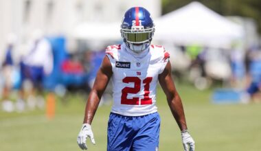 Giants Place CB Paulson Adebo on Injured Reserve as His Future in New York Grows Murkier