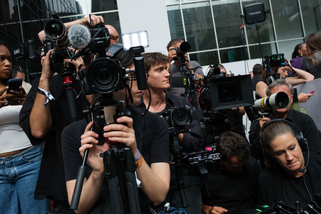 A Michael Kors show typically causes a bit of controlled commotion.
