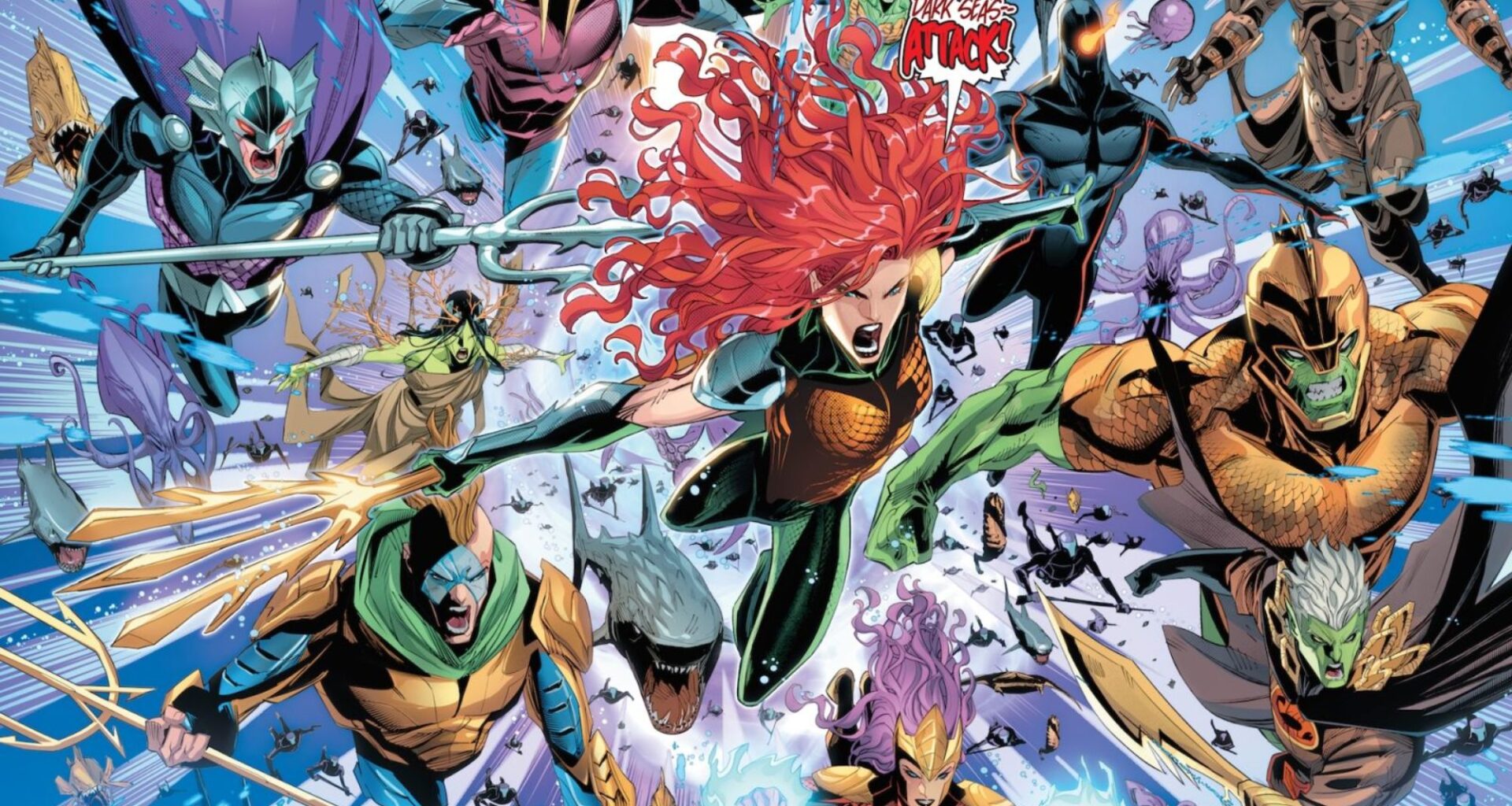 Emperor Aquaman #21 Preview: Crimson Queen Makes Waves