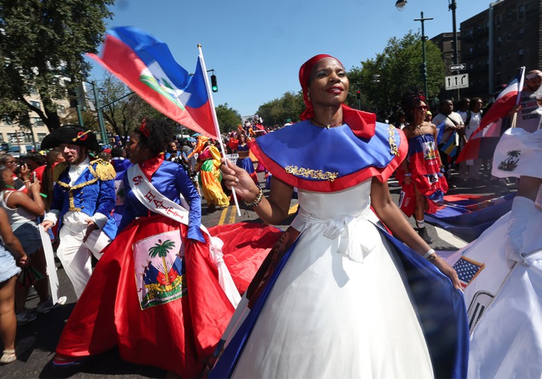 Attendees walking on Eastern Parkway during the West Indian Day Parade in Brooklyn, N.Y., Sept. 7, 2026. Photo by Bill Farrington for The Haitian Times.
