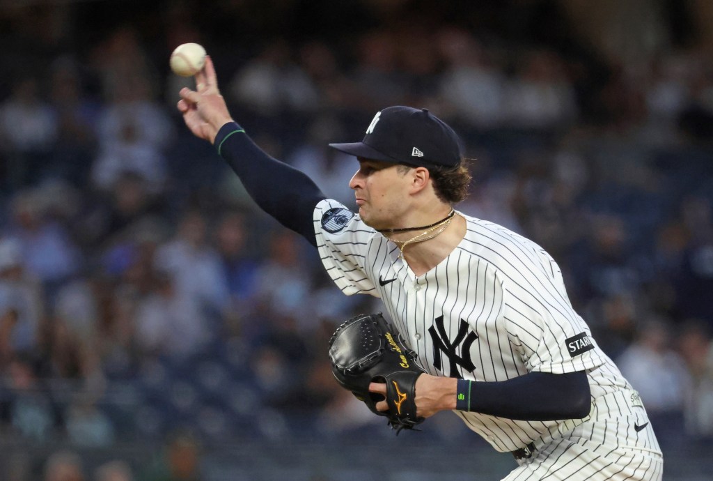 Colorado Rockies vs. New York Yankees at Yankee Stadium - New York Yankees pitcher Cam Schlittler #31 throws a pitch during the first inning.

Photo by Charles Wenzelberg / New York Post
