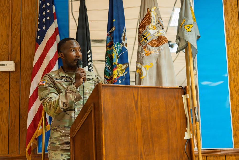 14th Finance Company Mobilization Farewell Ceremony