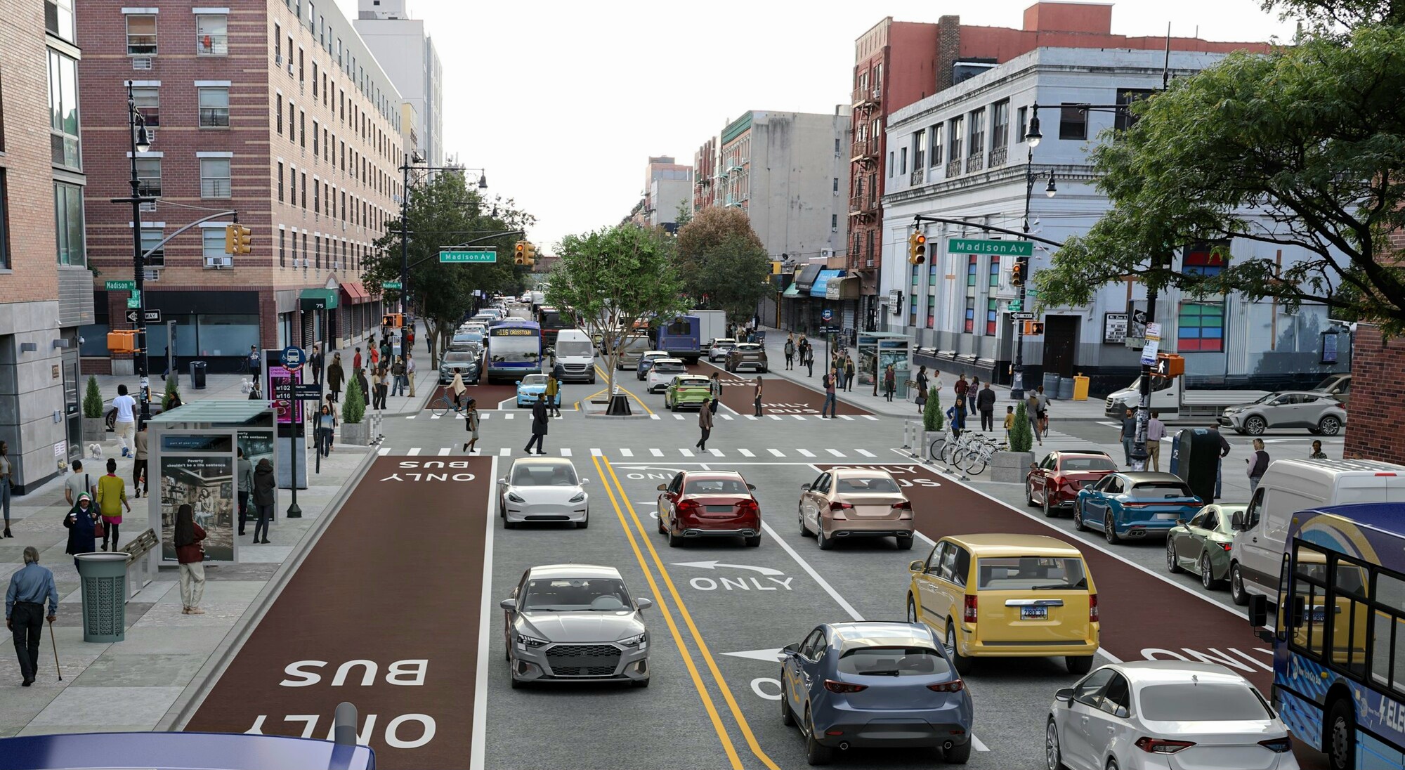 Fast Buses: NYC DOT Breaks Ground On 116 th Street Overhaul To Get 65,000 Riders Moving Fast Buses: NYC DOT Breaks Ground On 116 th Street Overhaul To Get 65,000 Riders Moving