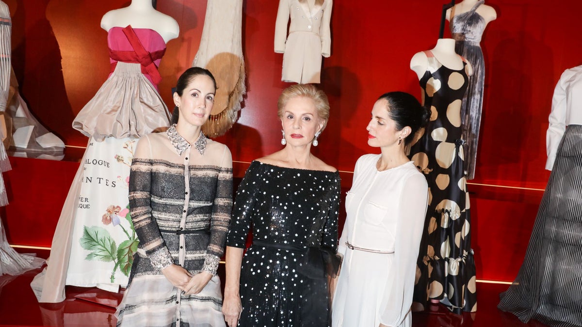Carolina Herrera’s granddaughters take the Front Row in New York