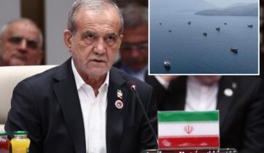 Two supertankers struck in the Strait of Hormuz as Iran president extends olive branch