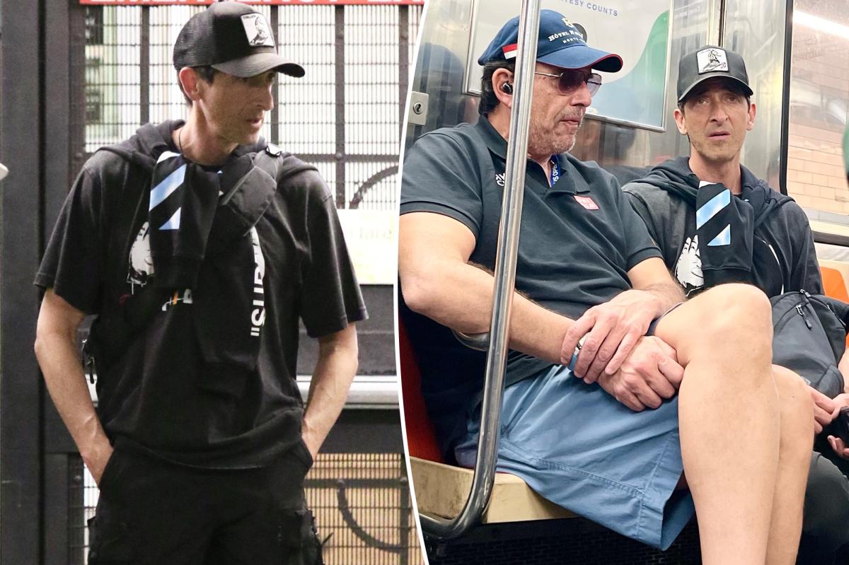 Hollywood A-lister goes incognito as he rides NYC subway