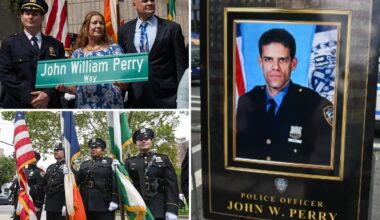 NYPD officer killed on 9/11 honored with Manhatten street renaming