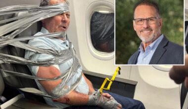 American Airlines passenger who had to be duct-taped to seat after n-word meltdown ID'd as Arizona realtor