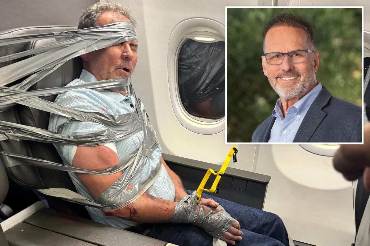 American Airlines passenger who had to be duct-taped to seat after n-word meltdown ID'd as Arizona realtor