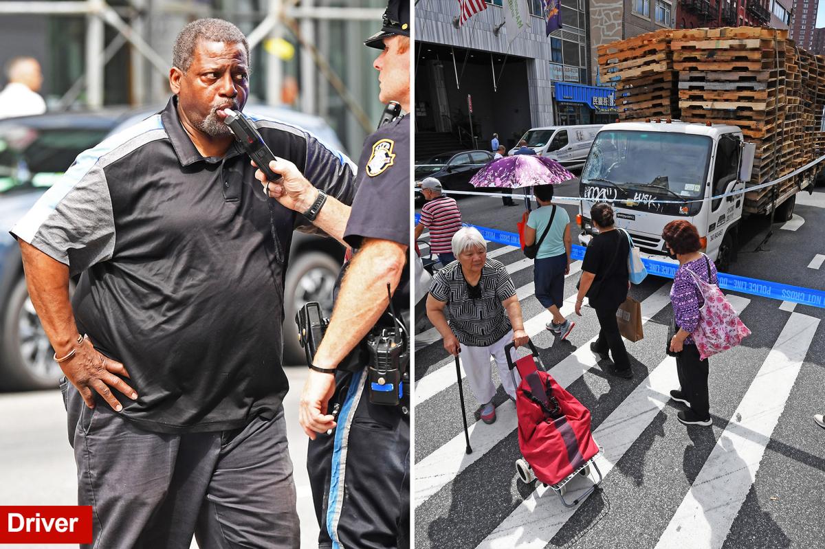 Out-of-control truck driver mounts curb, hits 3 pedestrians – 1 fatally – at buzzing NYC intersection: cops
