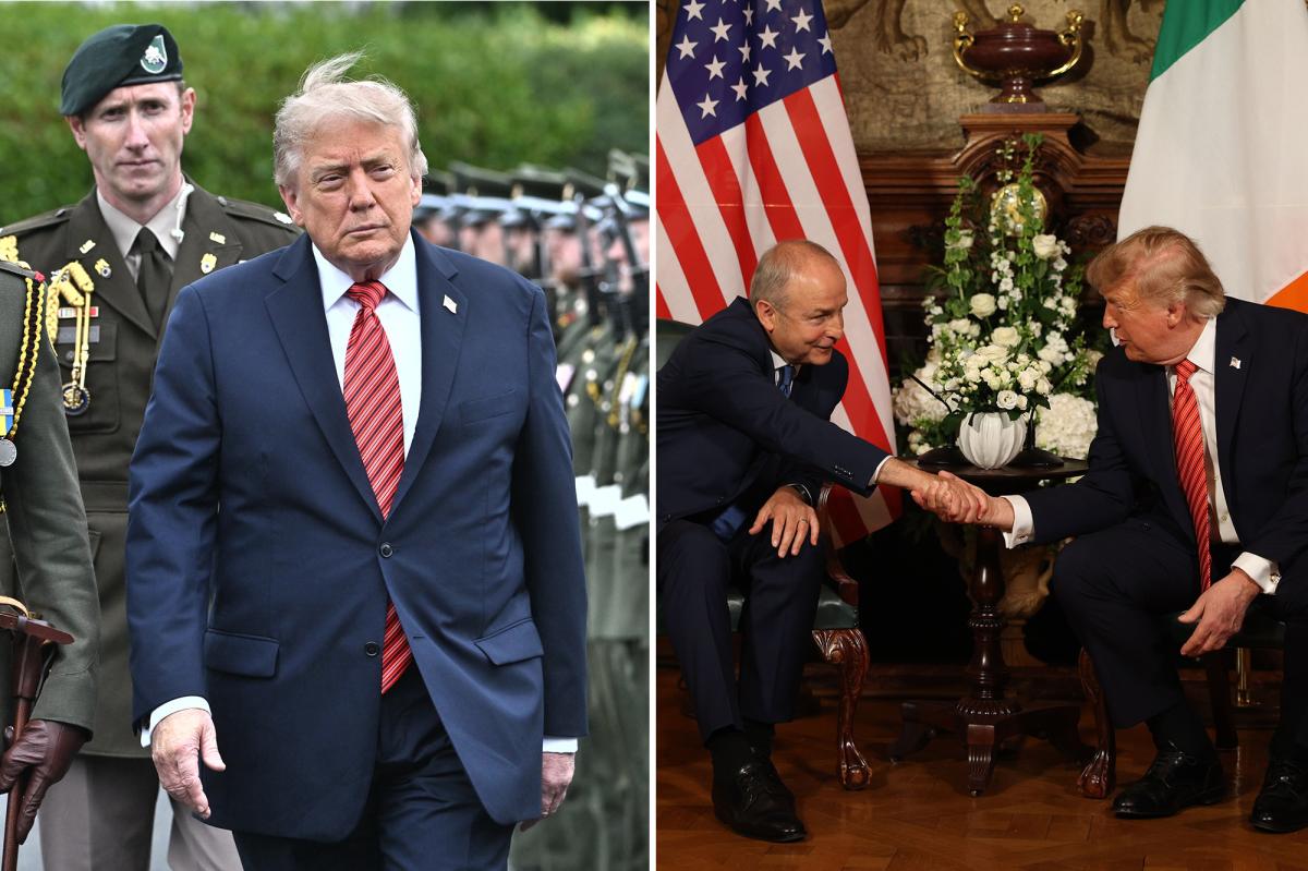 Trump says Ireland unification is 'going to happen eventually'