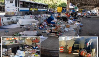 New homeless encampment turns NYC's East Side into trash heap: 'Whole lot of headaches'