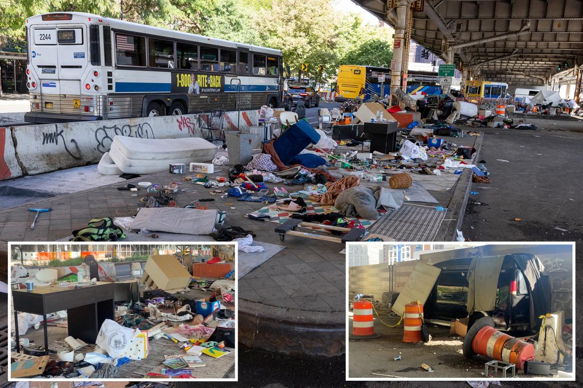 New homeless encampment turns NYC's East Side into trash heap: 'Whole lot of headaches'