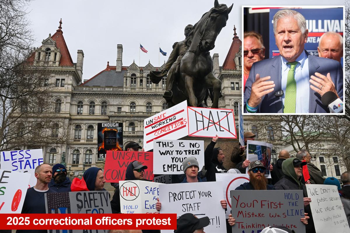 NY correction officers back Blakeman for governor -- as Hochul faces heat over state prison crisis