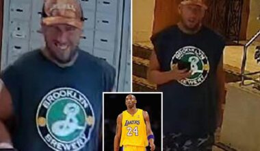 Grinning package thief swipes $17K of Kobe Bryant, NBA cards from Brooklyn building: cops