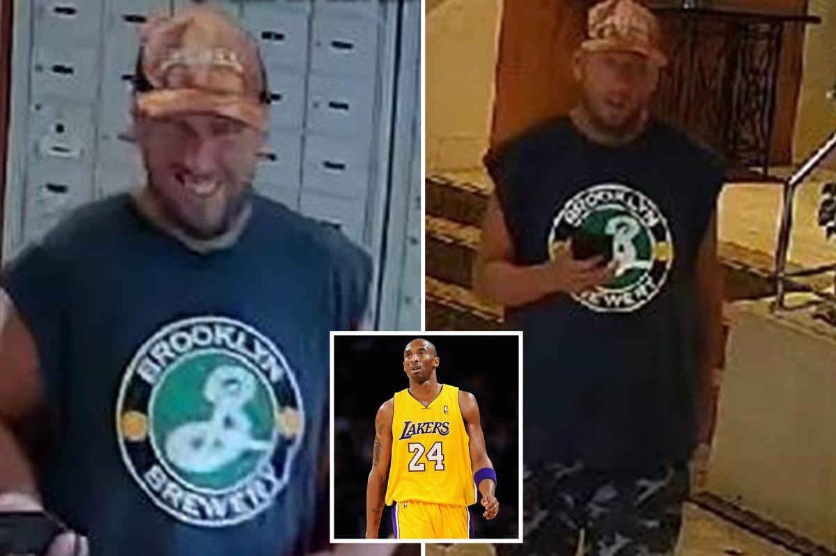 Grinning package thief swipes $17K of Kobe Bryant, NBA cards from Brooklyn building: cops