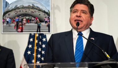 Florida Chamber gives JB Pritzker 'runner-up' for 'Economic Developer of the Year' award on Chicago billboards