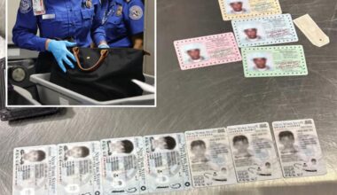 LaGuardia Airport's TSA X-ray reveals illegal stash concealed beside passenger's Xbox