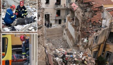 American couple killed after building collapses in Athens, Greece