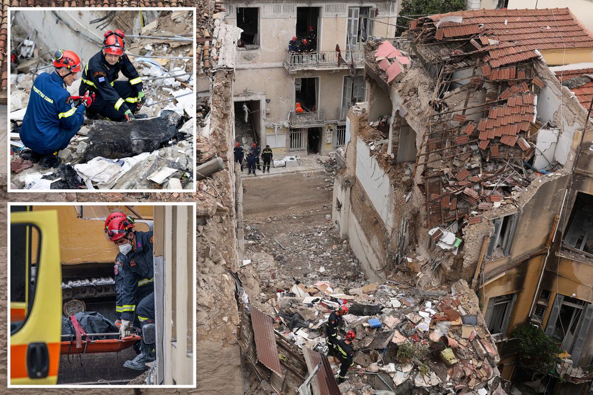 American couple killed after building collapses in Athens, Greece