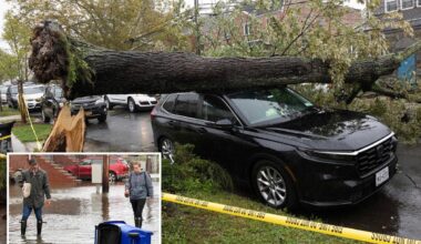 Round 2 of NYC's nor'easter leaves surreal scenes