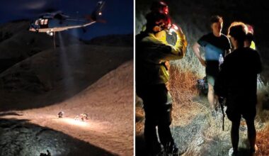 Navy helicopter rescues 3 hikers lost in Big Sur’s Limekiln State Park