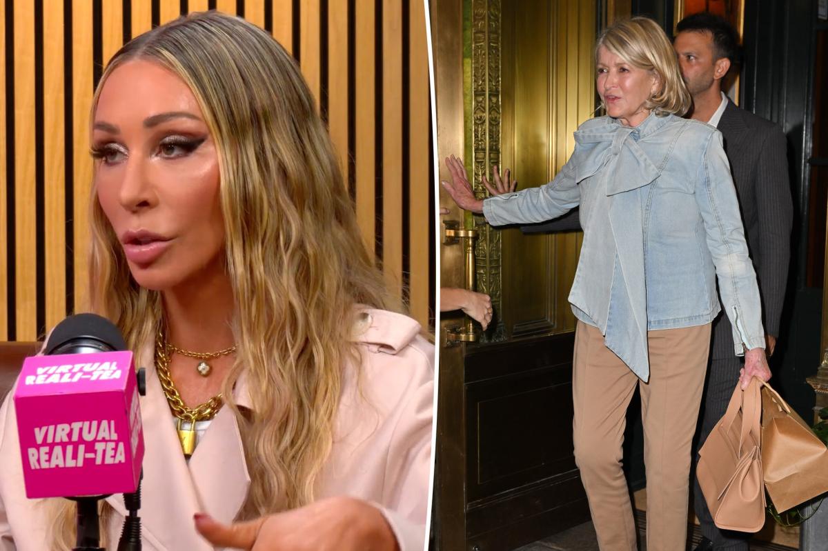 Martha Stewart 'dined and dashed' at swanky NYC restaurant Polo Bar, 'RHONY' newbie Hailey Glassman claims
